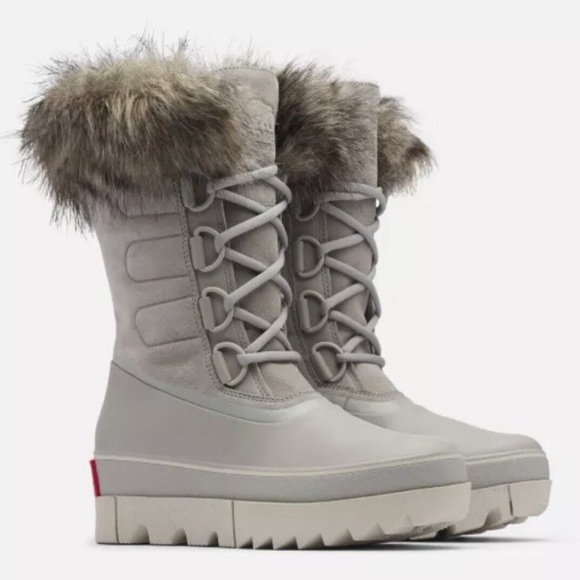 Sorel Shoes - SOREL Joan of Arctic Next Platform Waterproof Boots Dove Gray Snow Women's 12